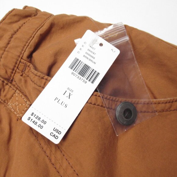Anthropologie Pilcro Tactical Utility Pants Brown 1X - Picture 10 of 11